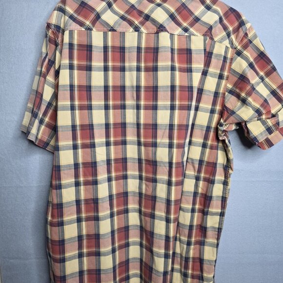 3 Red Head Brand Co Mens Sz XL Button Front Shirt Multi Plaid Cotton - Picture 5 of 10